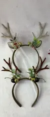 Nuevo venado adornos para el pelo accesorios toyo acrílico diamante adornos gorros pequeños clips parche de tela Specification image